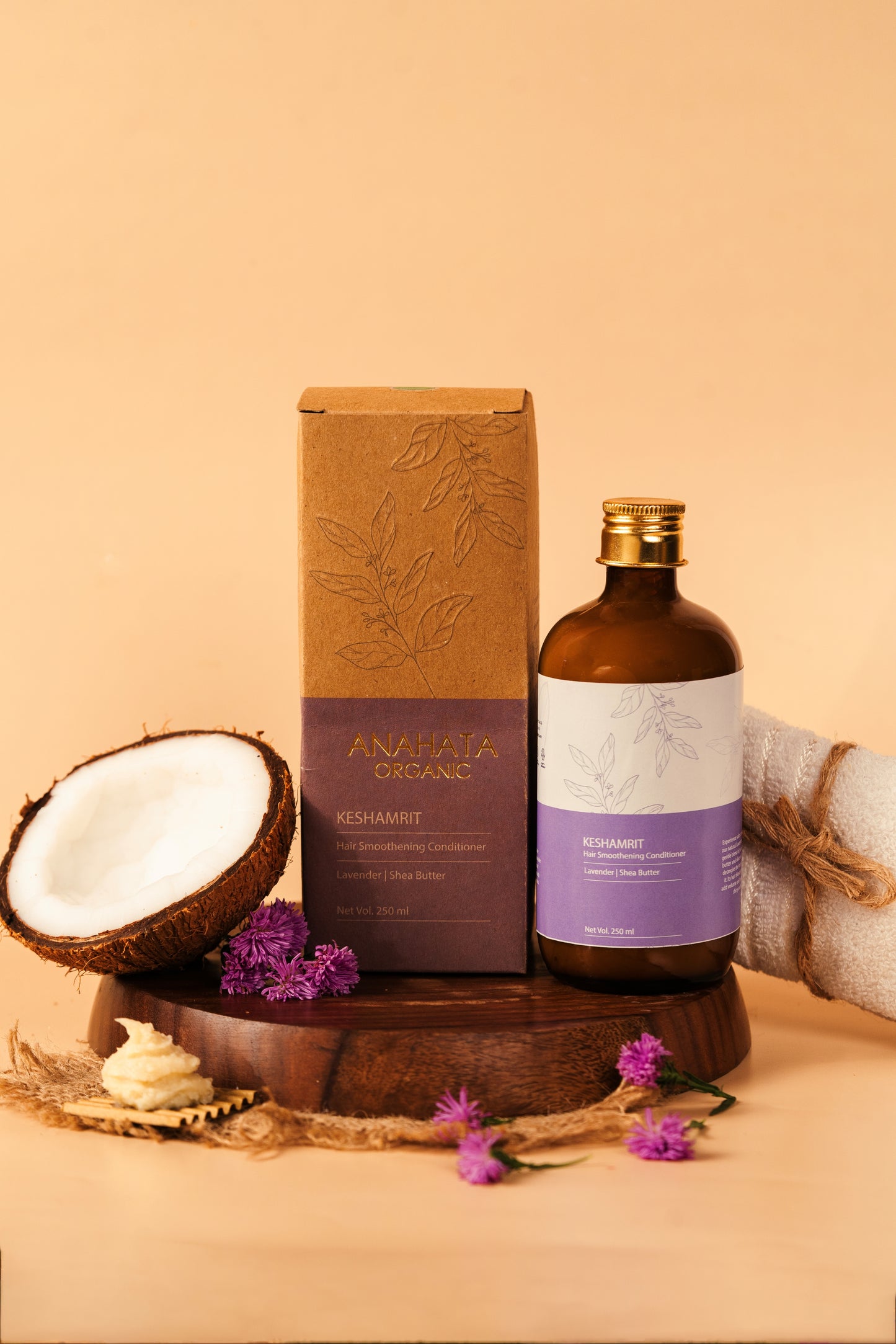 KESHAMRIT, Lavender Smoothening Conditioner - Anahata Organic