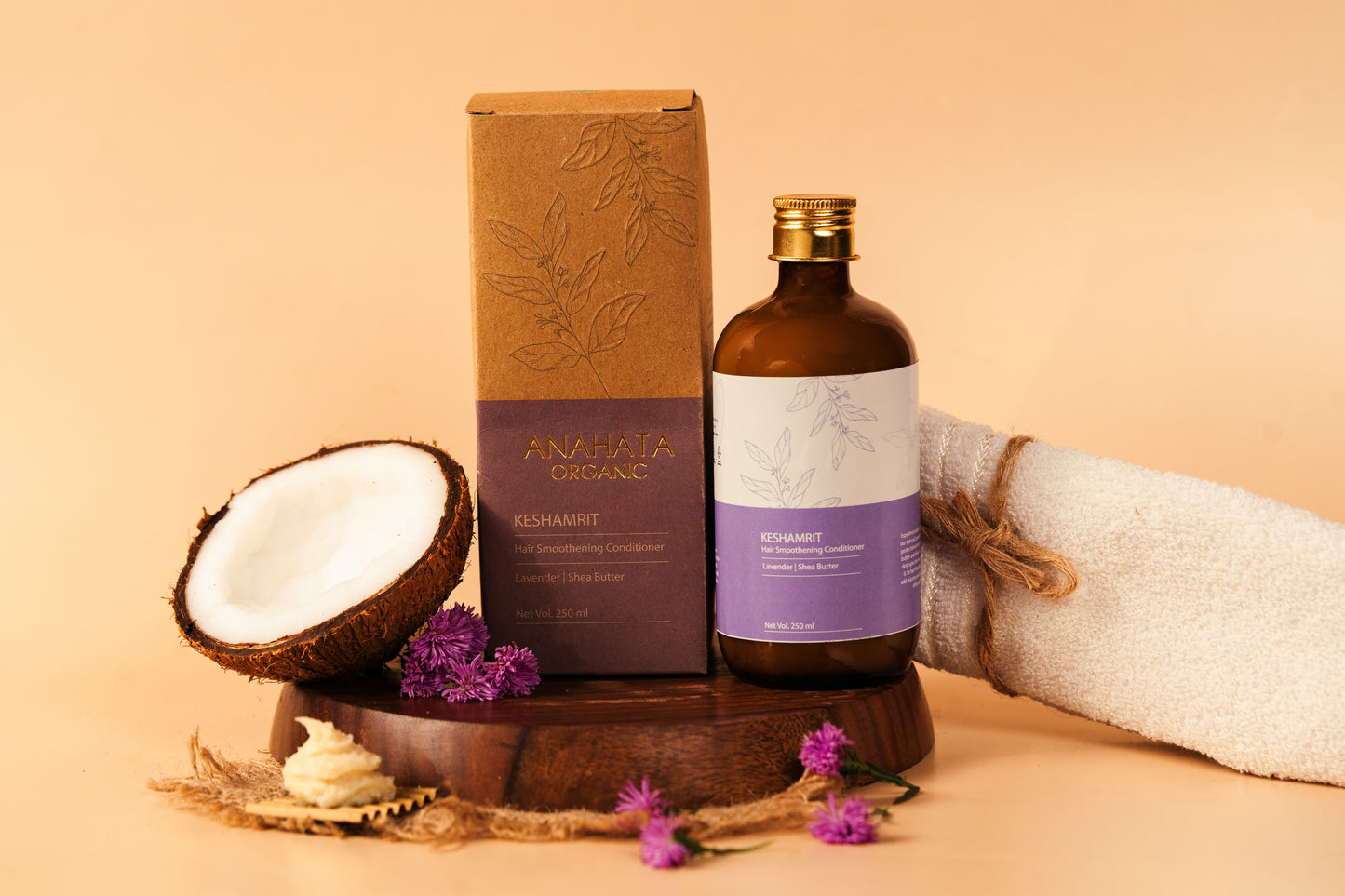 KESHAMRIT, Lavender Smoothening Conditioner - Anahata Organic 2