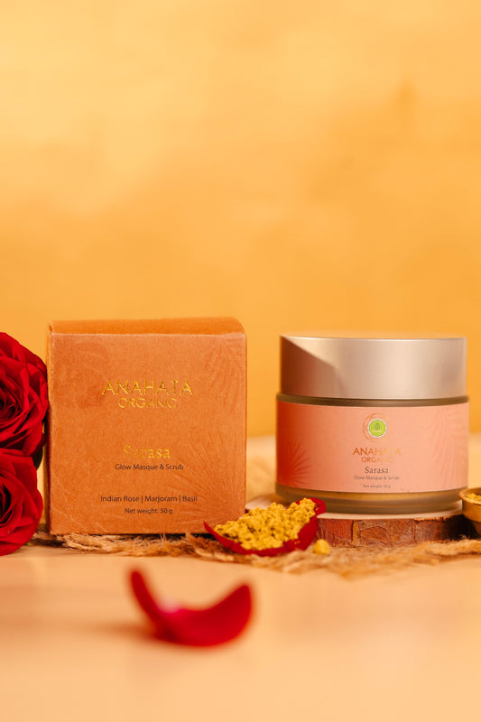 SARASA Glow Mask & Scrub - Anahata Organic