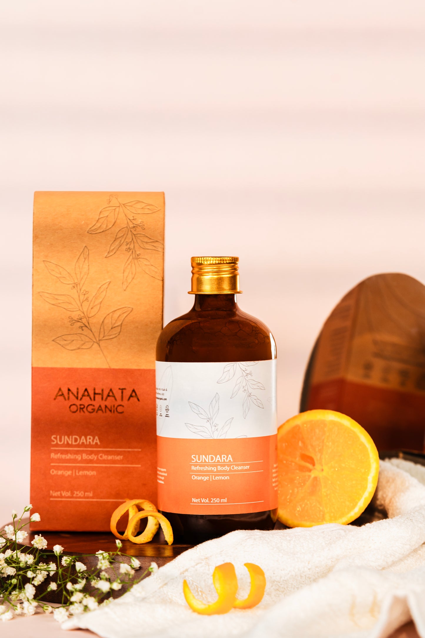 SUNDARA Refreshing Body Cleanser - Anahata Organic