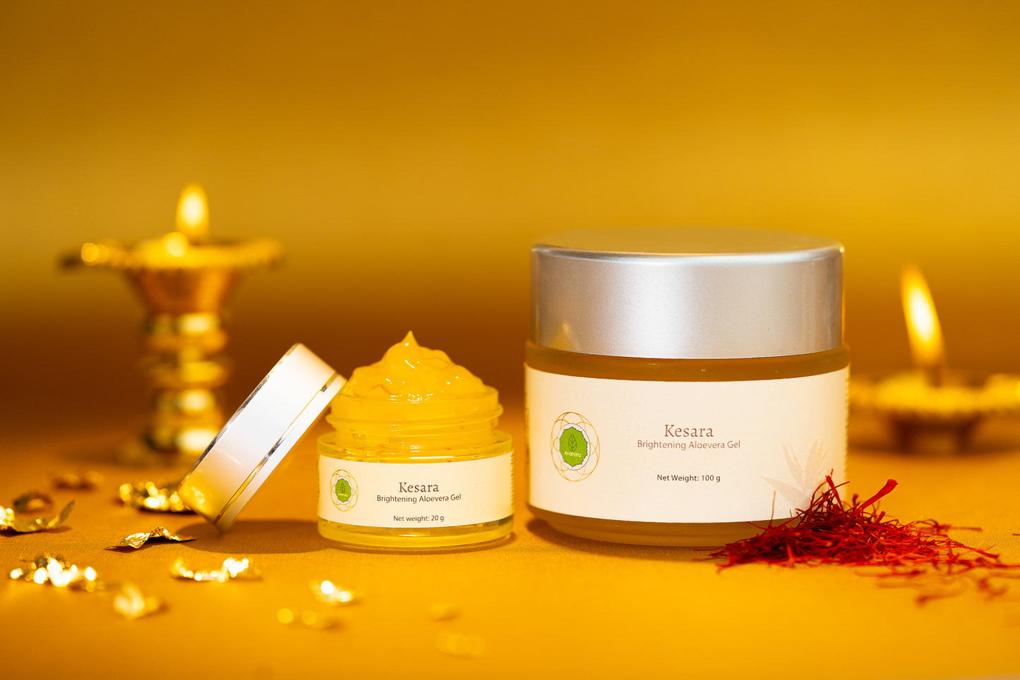 KESARA Skin Brightening Massage Oil - Anahata Organic