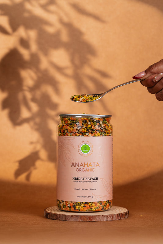 HRIDAY KAVACH Pulses Mix for Healthy Heart - Anahata Organic