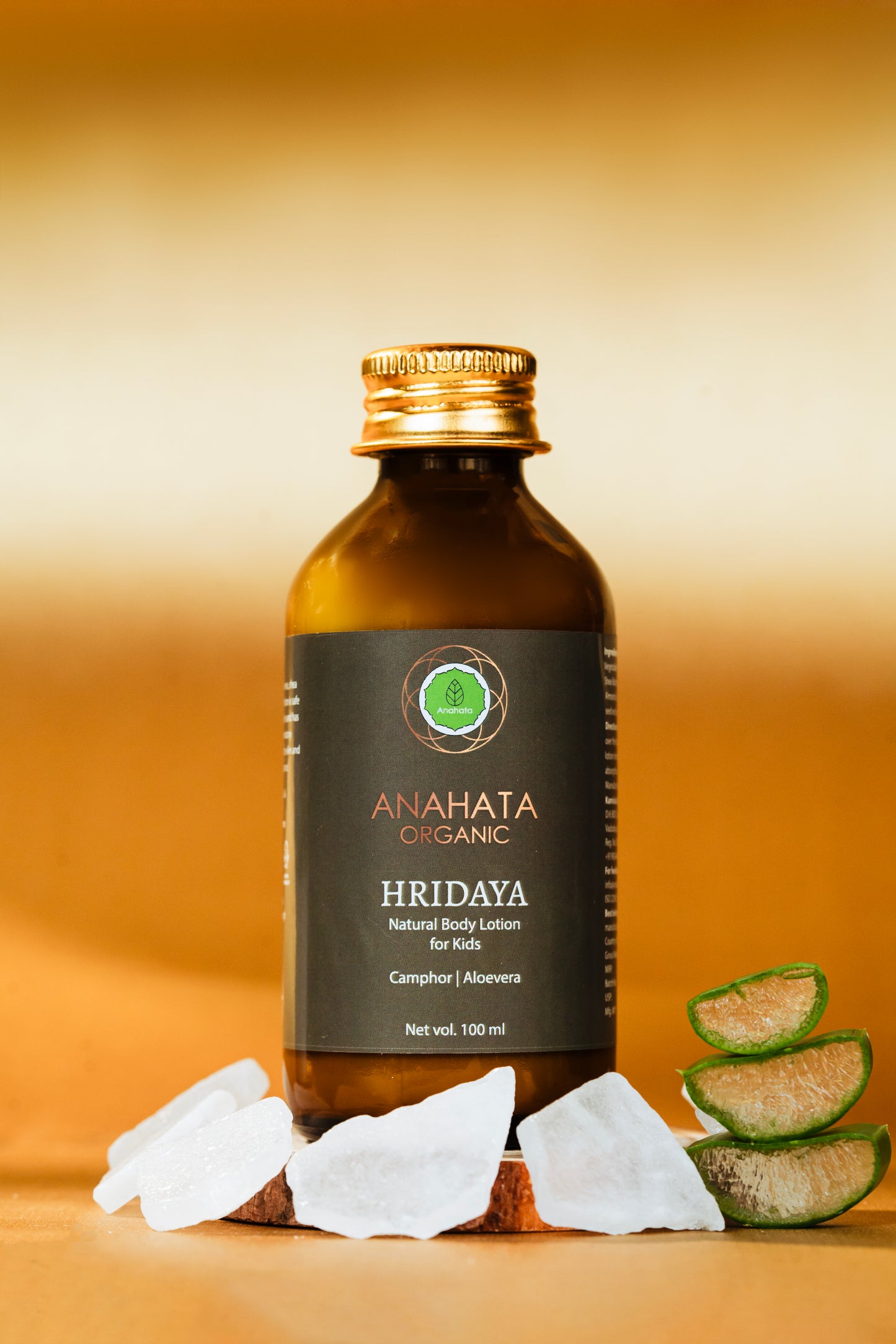 HRIDAYA Natural Body Lotion for kids - Anahata Organic