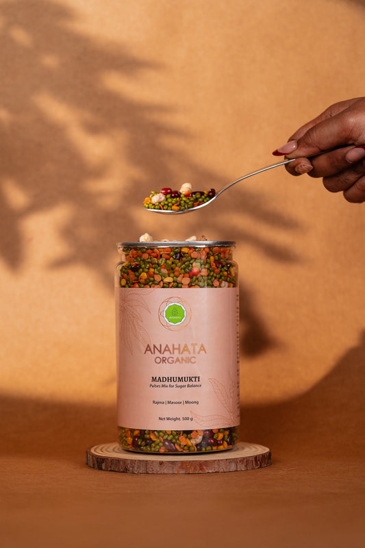 MADHUMUKTI Pulses Mix for Sugar Balance - Anahata Organic