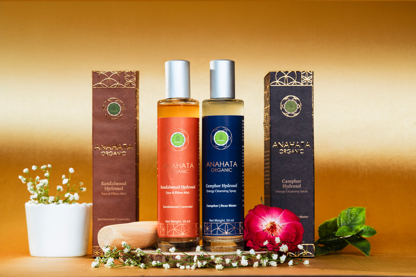 SANDALWOOD HYDROSOL Face & Pillow Mist - Anahata Organic