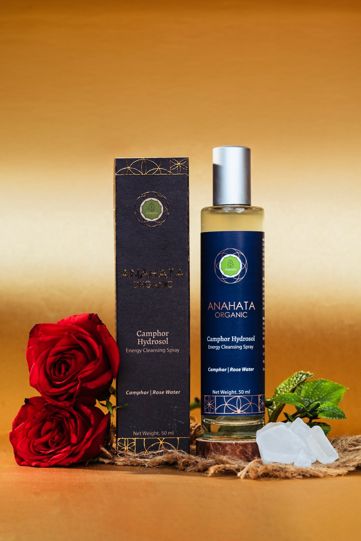 CAMPHOR HYDROSOL Energy Cleansing Spray - Anahata Organic