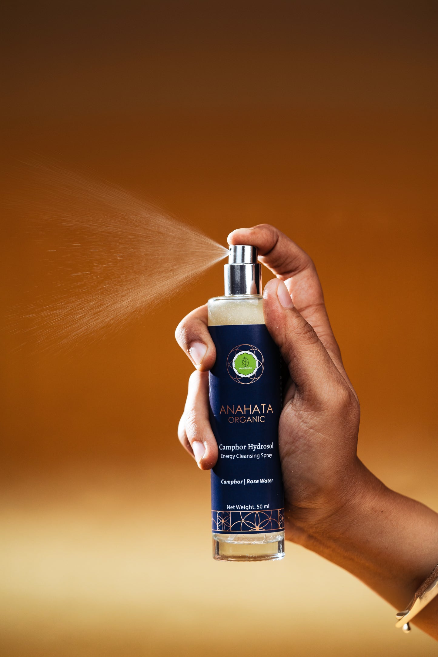 CAMPHOR HYDROSOL Energy Cleansing Spray - Anahata Organic
