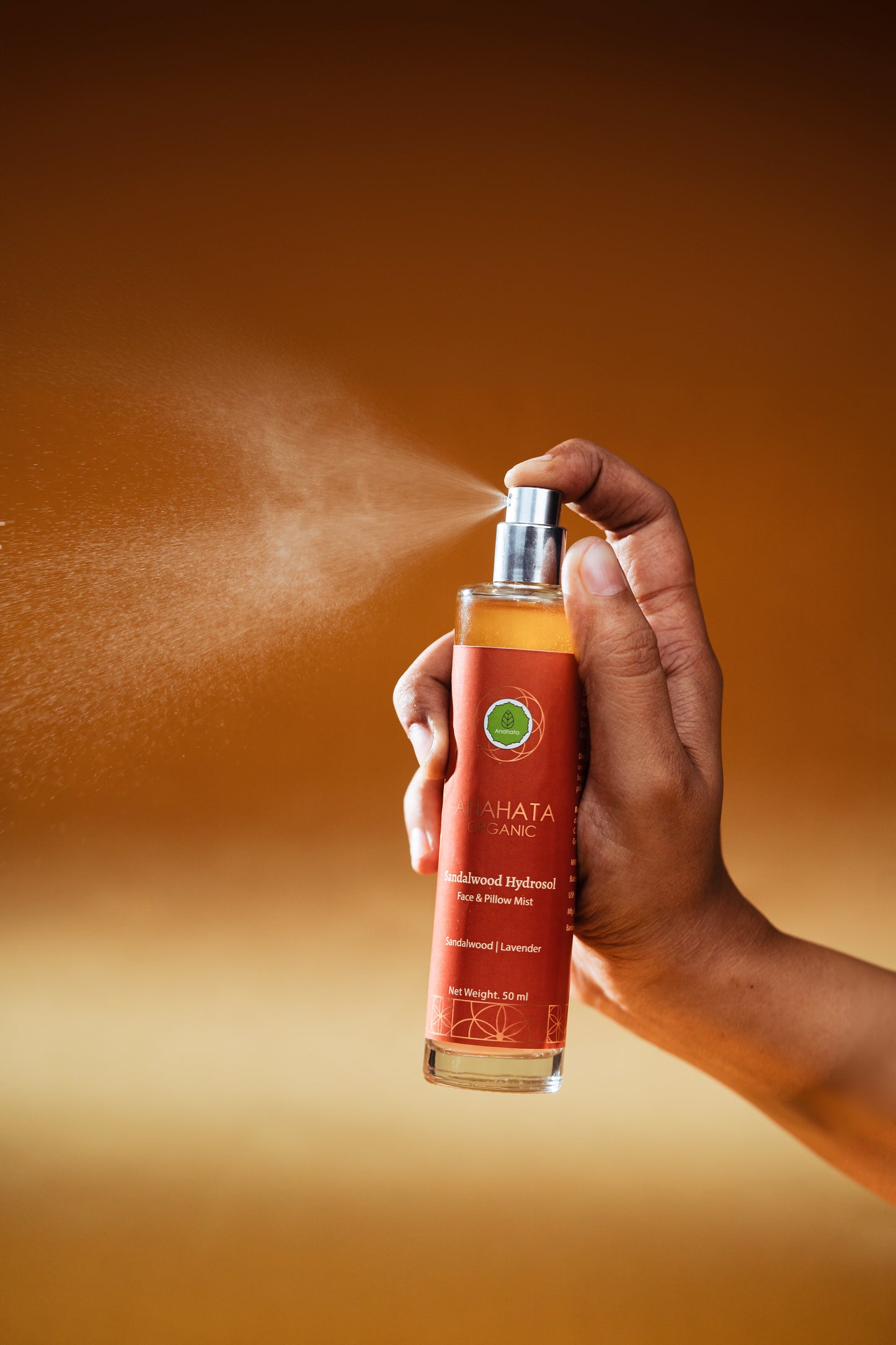 SANDALWOOD HYDROSOL Face & Pillow Mist - Anahata Organic