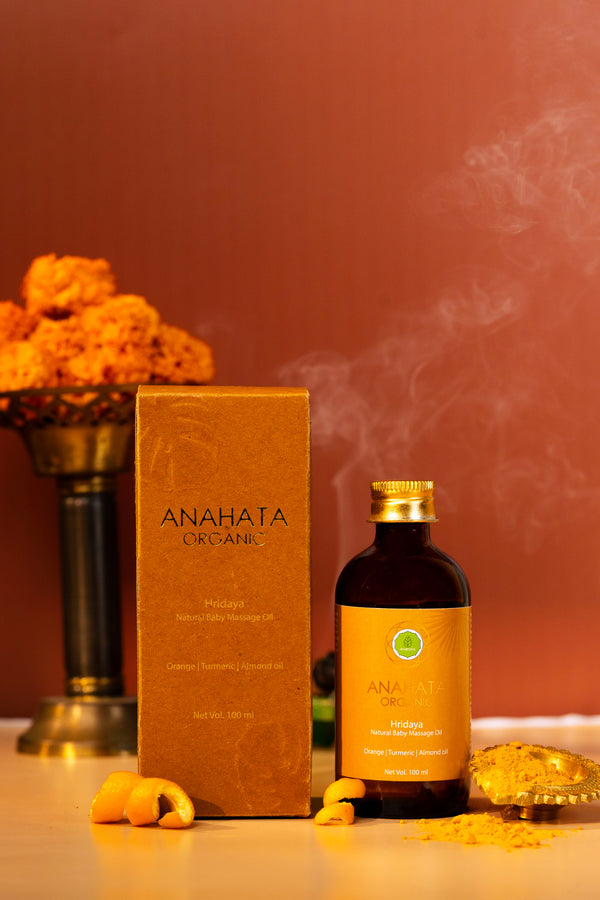 Hridaya Natural Baby Massage Oil