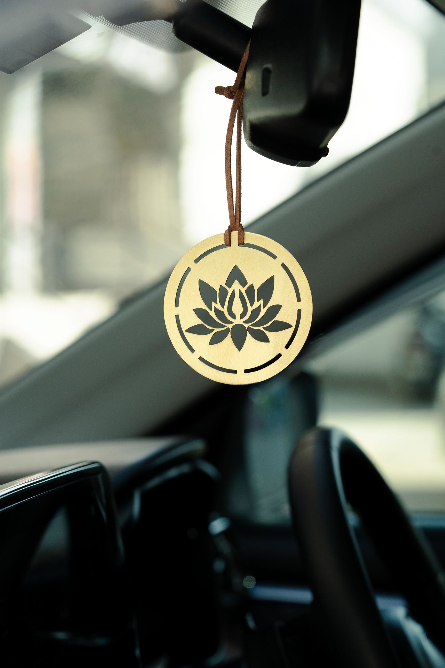 Kamalam Car Charm for Good Energy - Anahata Organic
