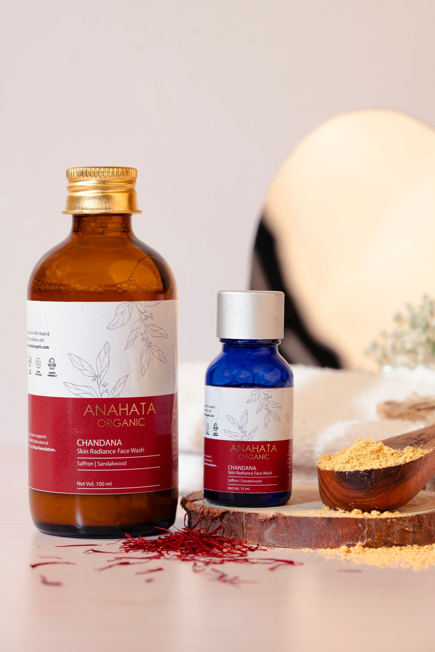 Chandana Skin Radiance Face Wash - Anahata Organic