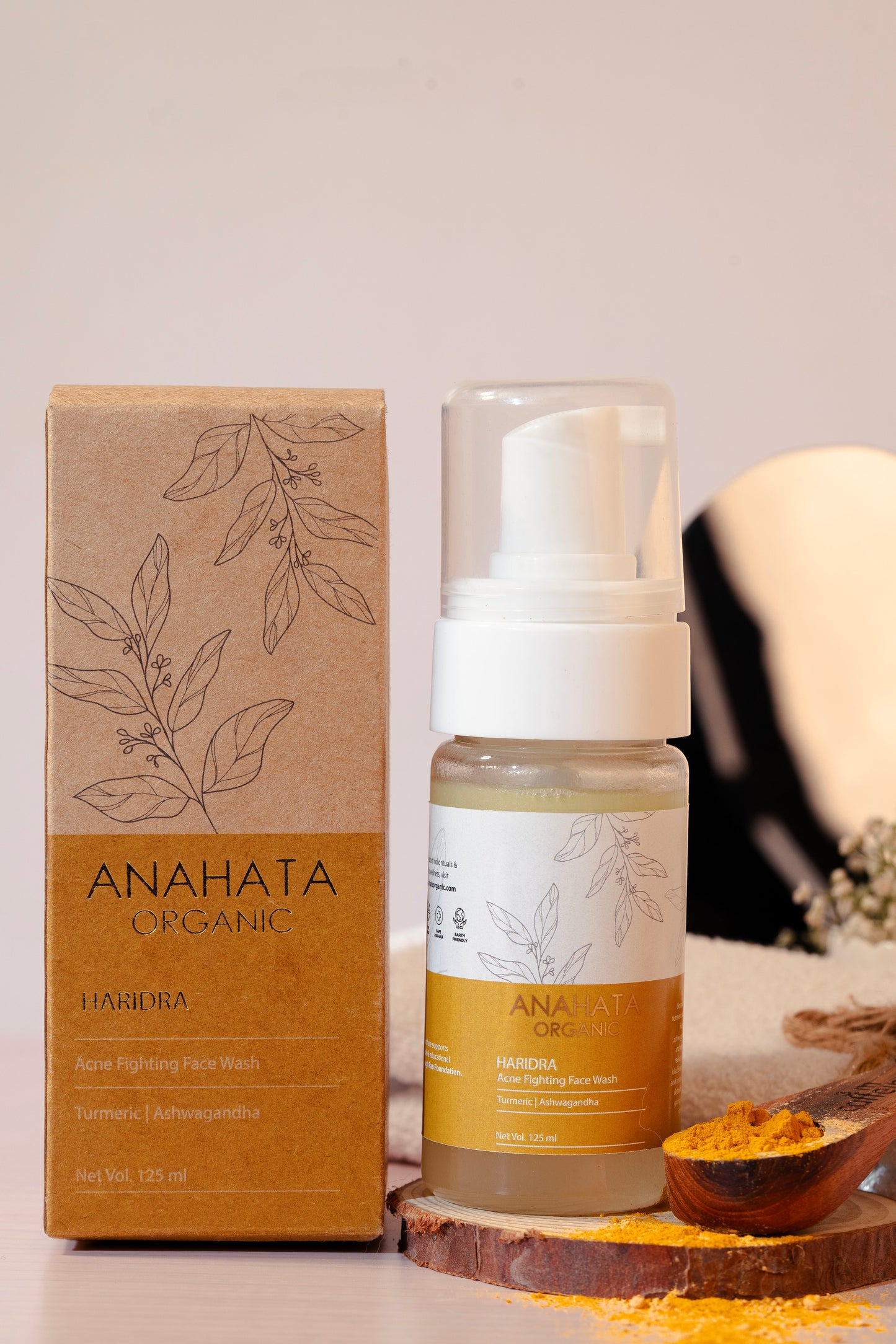 HARIDRA Acne Fighting Face Wash - anahata organic