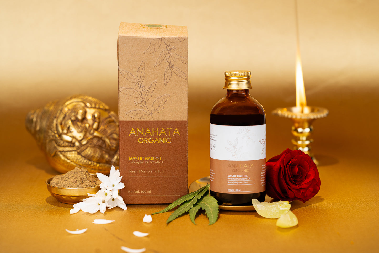 mystic hair oil - Anahata Organic