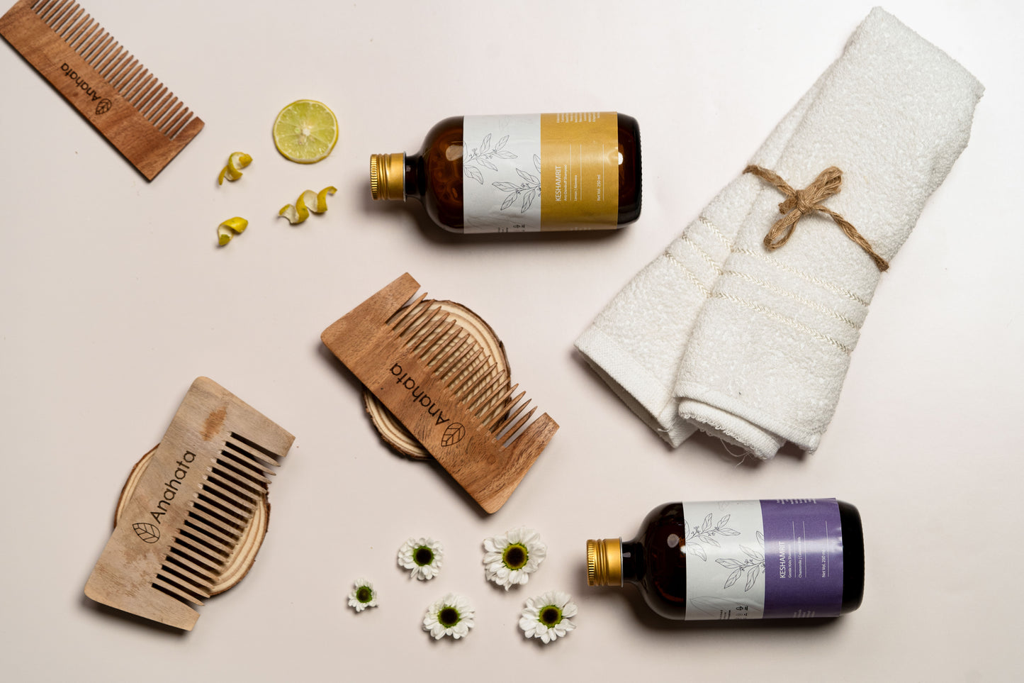 Wooden Shampoo Comb - Anahata Organic