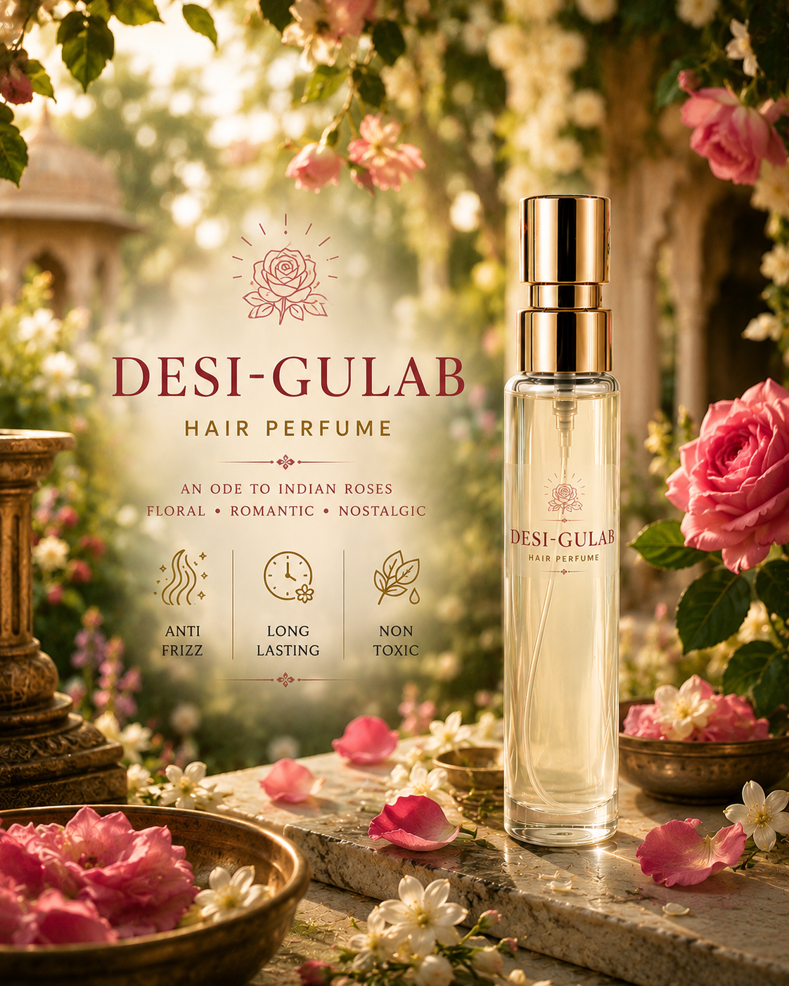 Desi-Gulab Hair Perfume