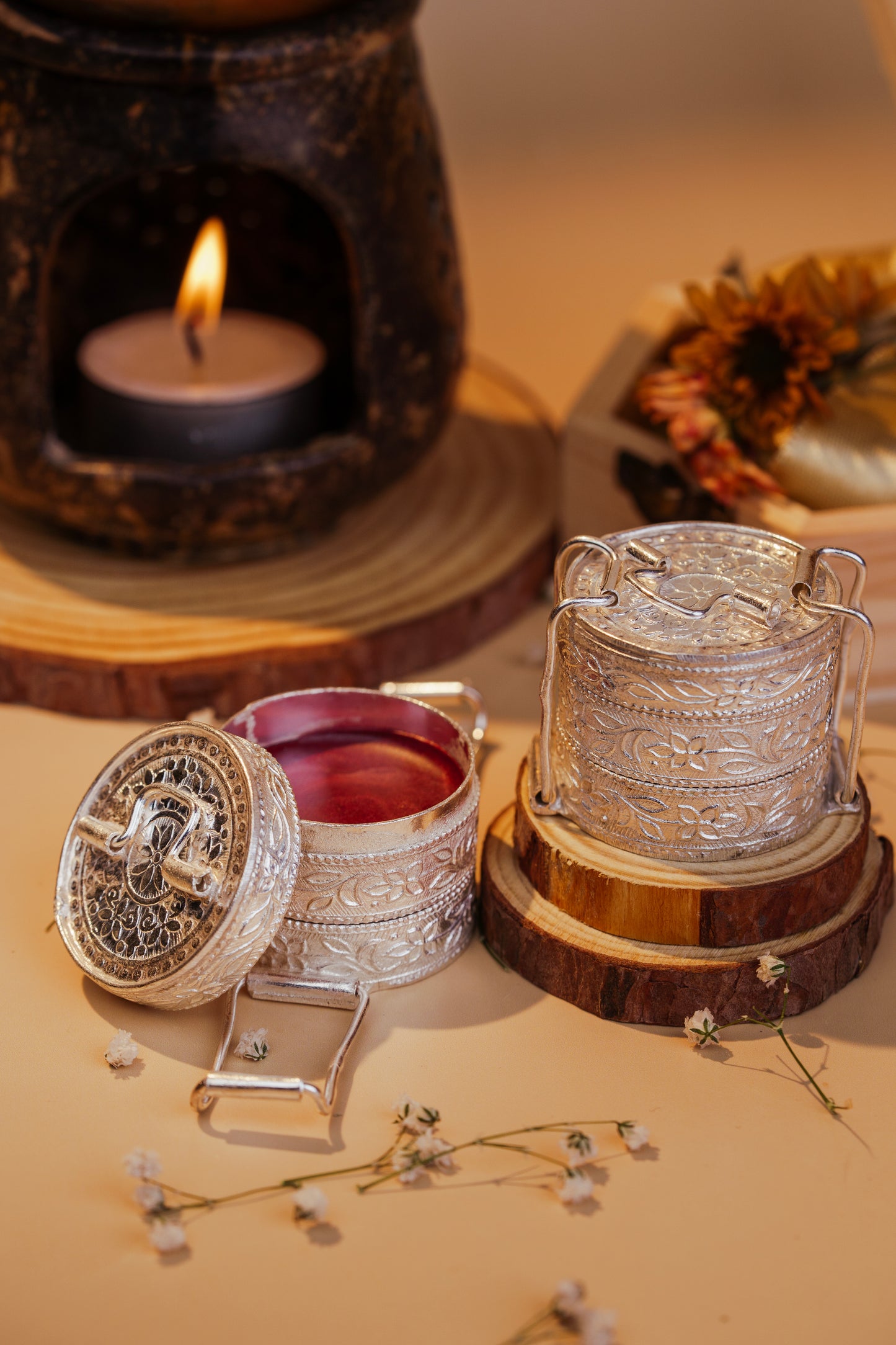 Raktavarna Berry Red Lip & Cheek Tint