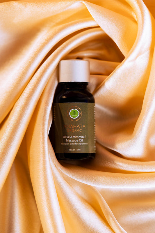OLIVE & VITAMIN E MASSAGE OIL - Anahata Organic