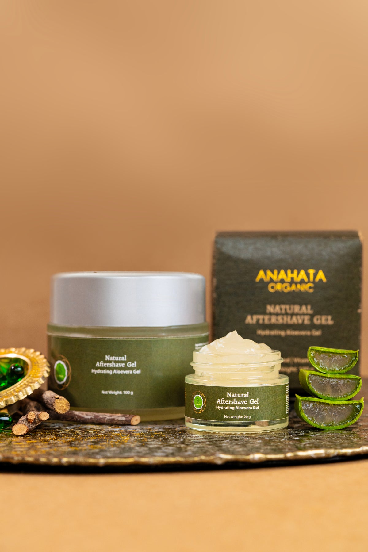 Natural Aftershave Gel – Anahata Organic