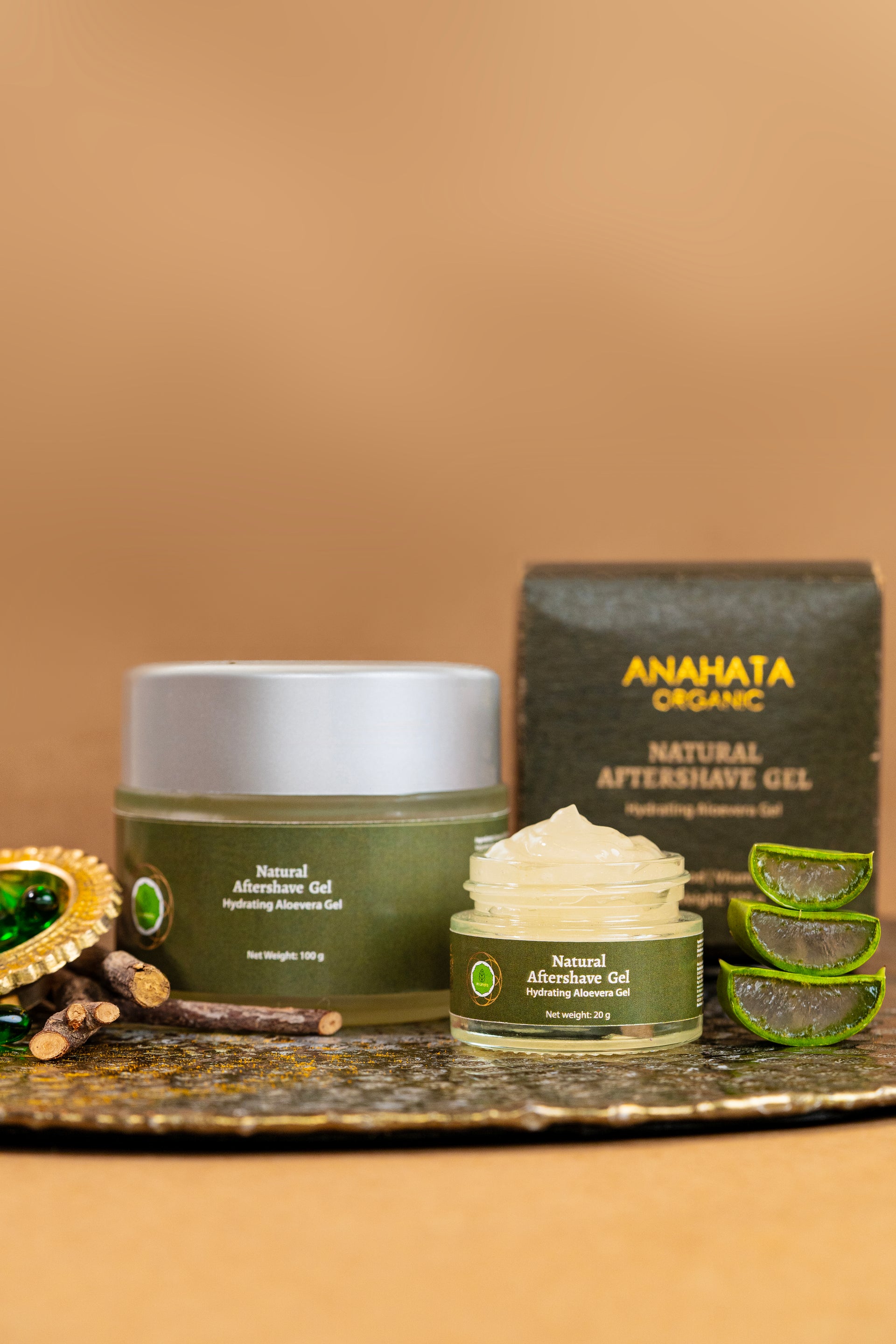 Natural Aftershave Gel – Anahata Organic