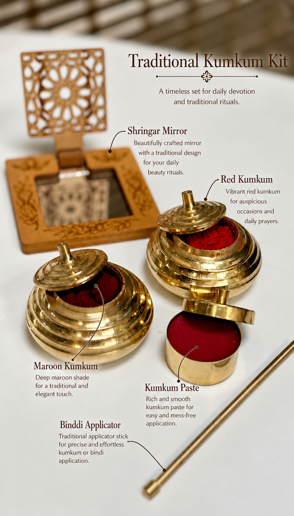 Mangalam Kumkum Set